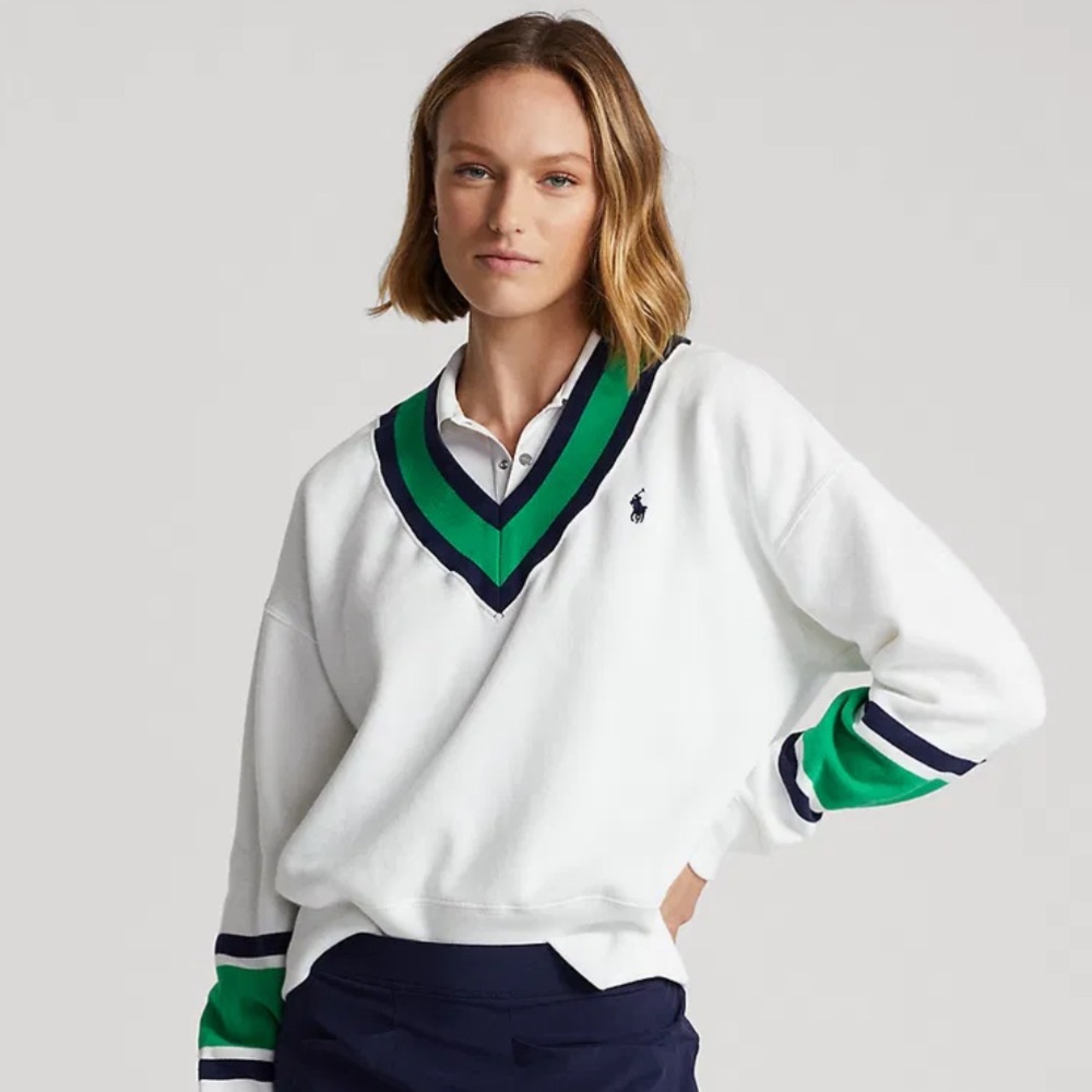 Polo Ralph Lauren US Open Fleece Cricket Sweatshirt